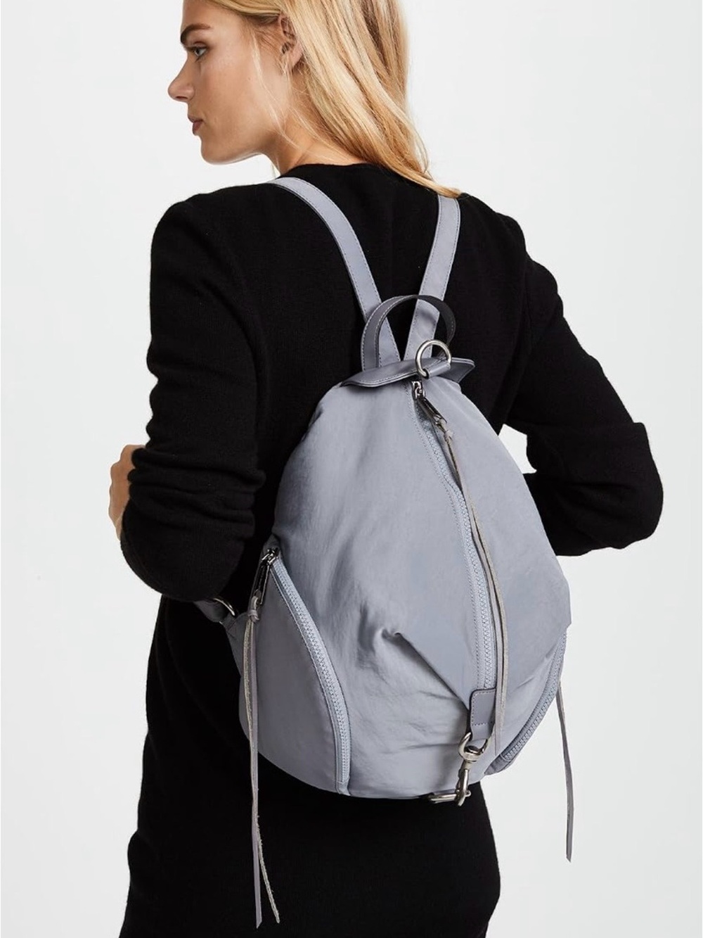 Rebecca Minkoff gray Julian nylon
backpack - Picture 2 of 16